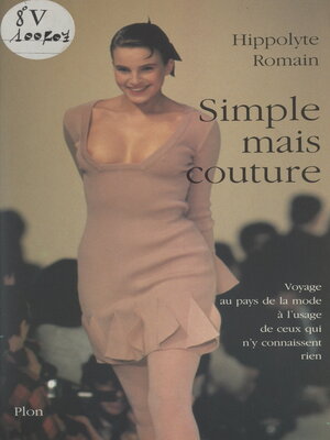 cover image of Simple mais couture